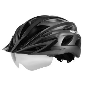 ROCKBROS Fahrradhelm, ein Schutzhelm für Jugendliche und Erwachsene, mit Visier_voghion.com