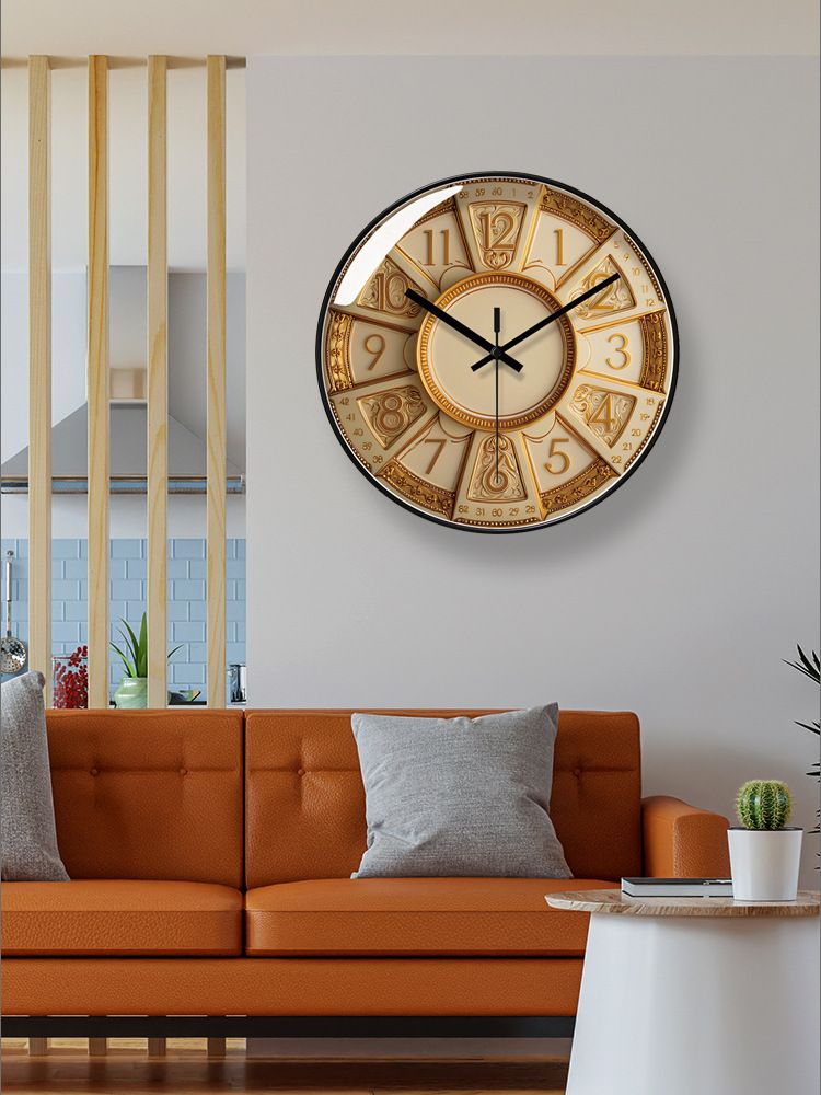 Yipula 7162 Orologio da parete silenzioso in stile nordico, semplice e creativo, per la casa, decorazione per la camera da letto_voghion.com