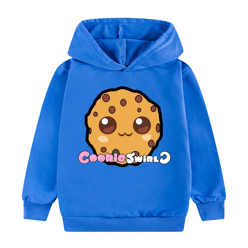 Felpa con cappuccio con motivo per bambini per ragazze_voghion.com