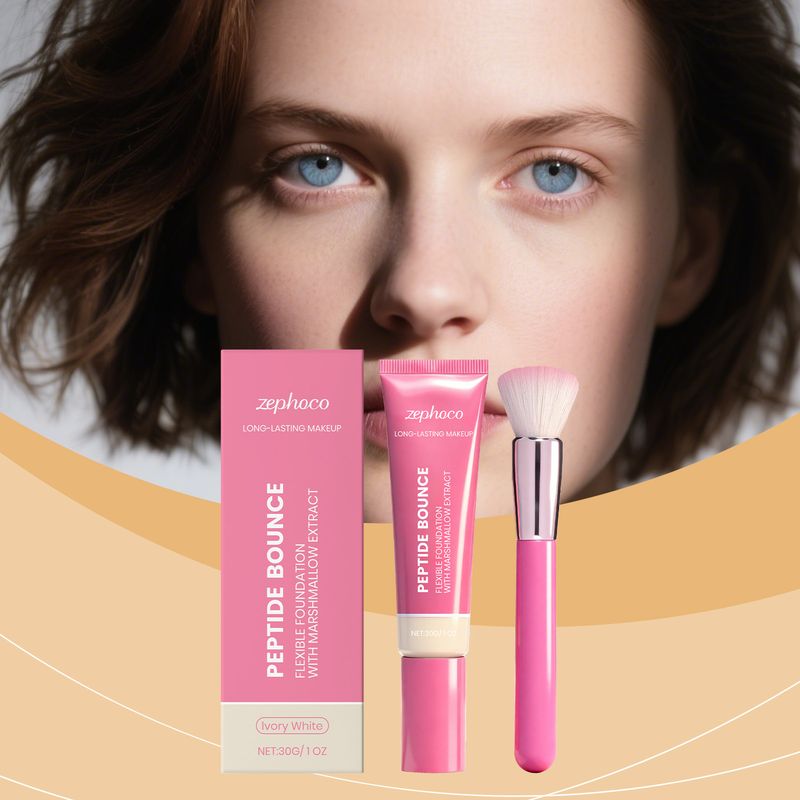 zephoco Leichte, langanhaltende, feuchtigkeitsspendende, nicht klumpende, matte, natürliche, klare Concealer-Foundation_voghion.com