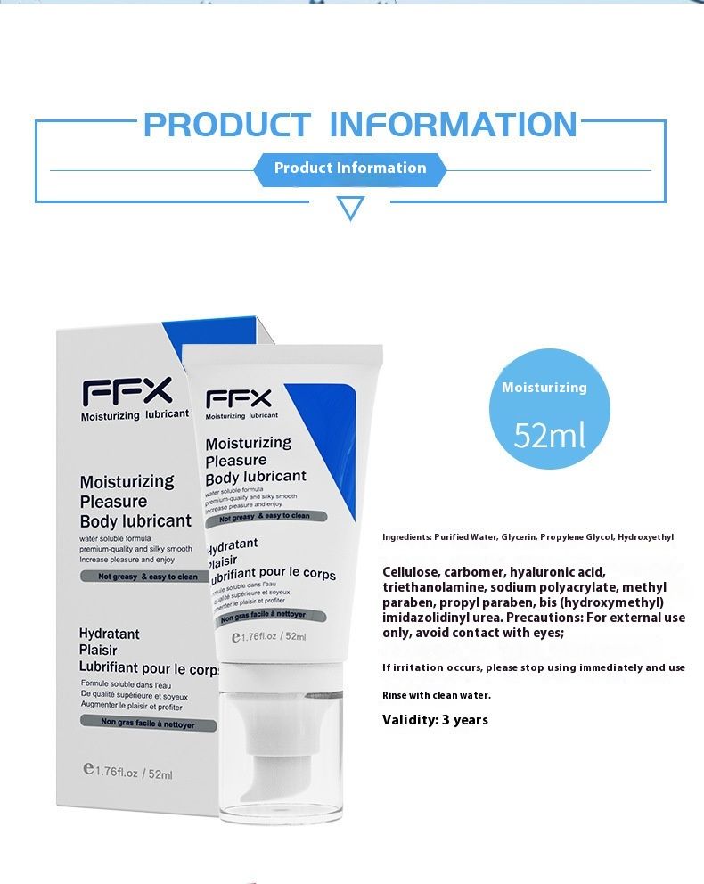 FFX tricolor hose water lubrication, heat sensation, cooling, lubricating oil for couples, sexual intercourse,_voghion.com