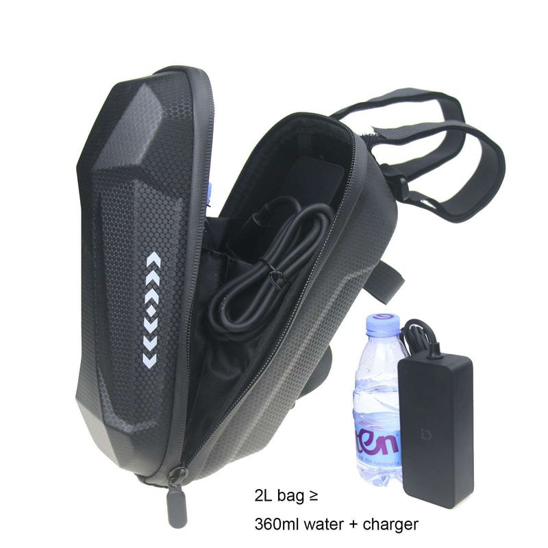 Scooter 2L tas opbergtas auto eerste tas elektrische vouwfiets stuurtas balans auto EVA harde schaal voortas_voghion.com