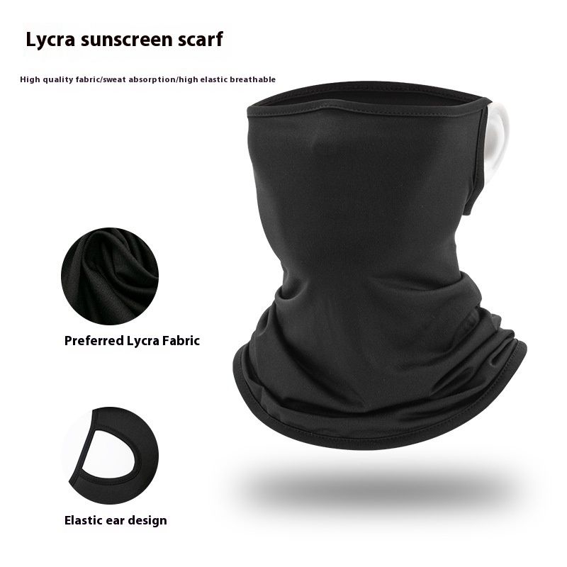 Outdoor Fietsen Masker Hangend Oor Bib Nek Hoofdbedekking Gezichtsmasker Multifunctionele Magische Bandana Nekbedekking_voghion.com