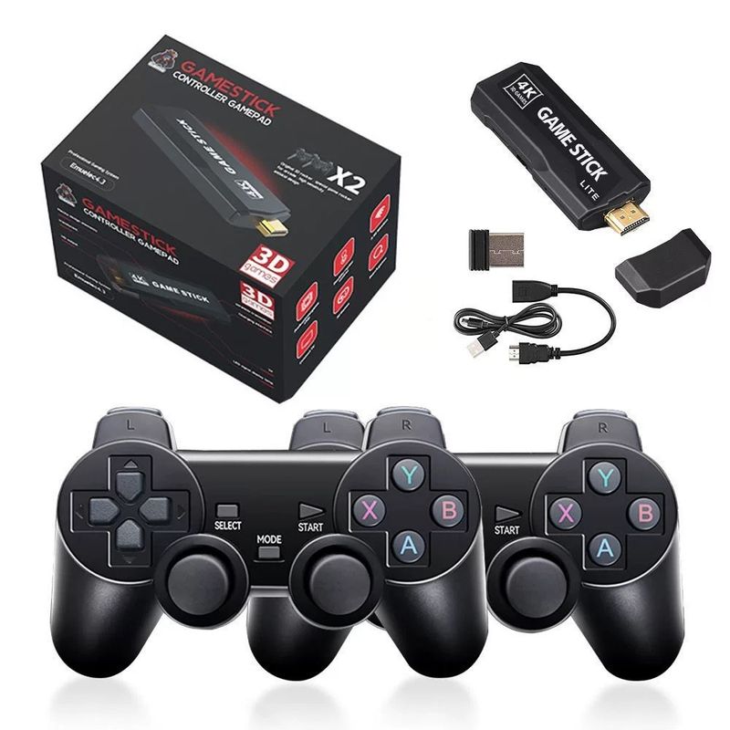 Caixa de controle sem fio X2 HD PS Arcade HDMI 4K Console de jogos domésticos_voghion.com
