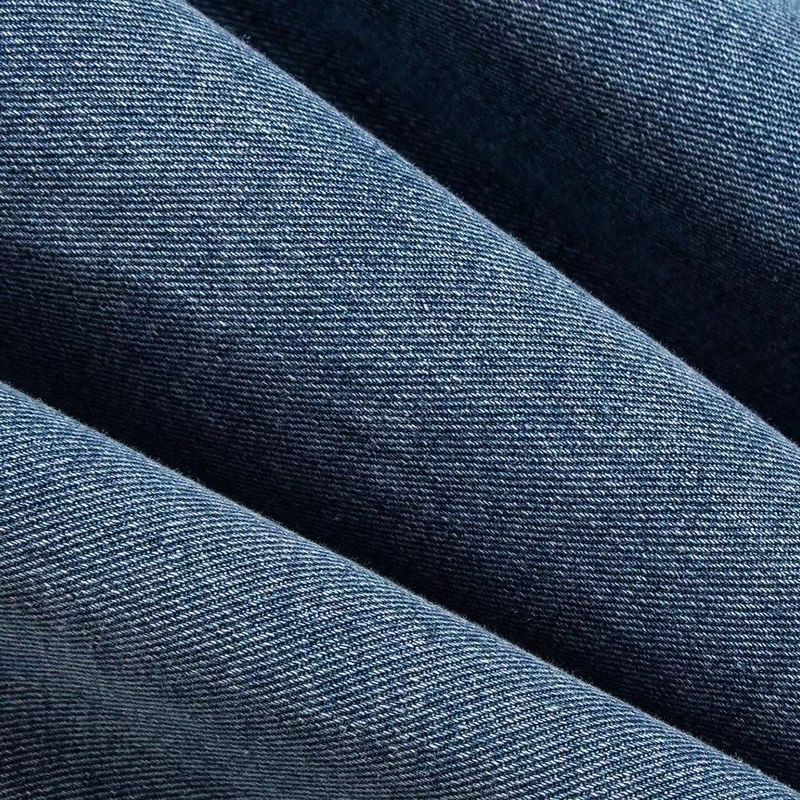 Abbigliamento da donna Nuova gonna a pieghe a vita alta dimagrante design a trapezio casual gonna di jeans di media lunghezza da donna_voghion.com