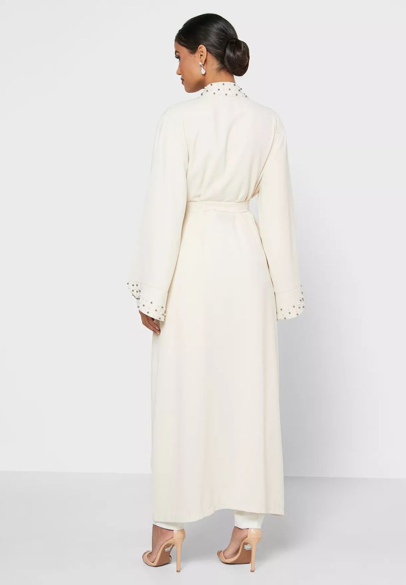Sıcak Yeni Müslüman Abayalar Fas Kaftan Kadınlar İçin İslami Giyim Moda İnciler Kimono Bornoz Parti Elbiseleri Türkiye Kaftan Ramazan_voghion.com