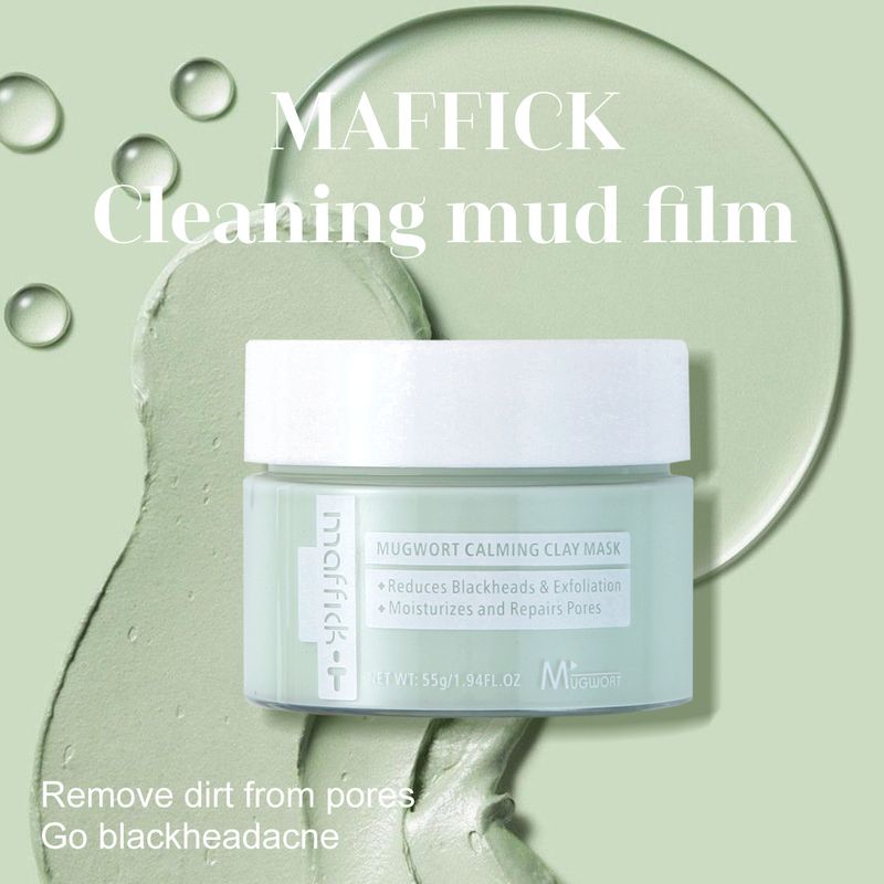 Treatments & Masks Mugwort Calming Mud Mask Apply Mask Cream_voghion.com