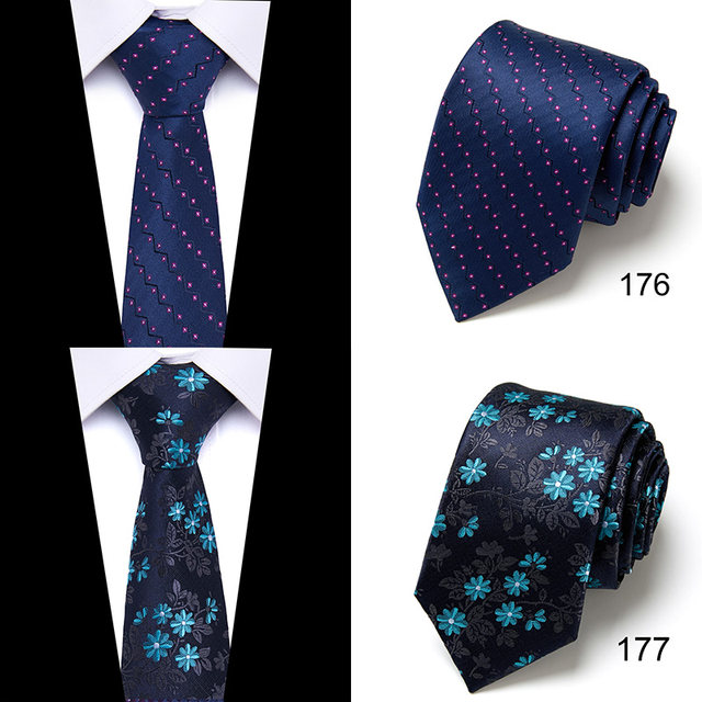 Novo estilo de moda masculina gravata 7.5 cm azul verde & laranja gravatas para homem paisley floral ajuste casamento local de trabalho_voghion.com
