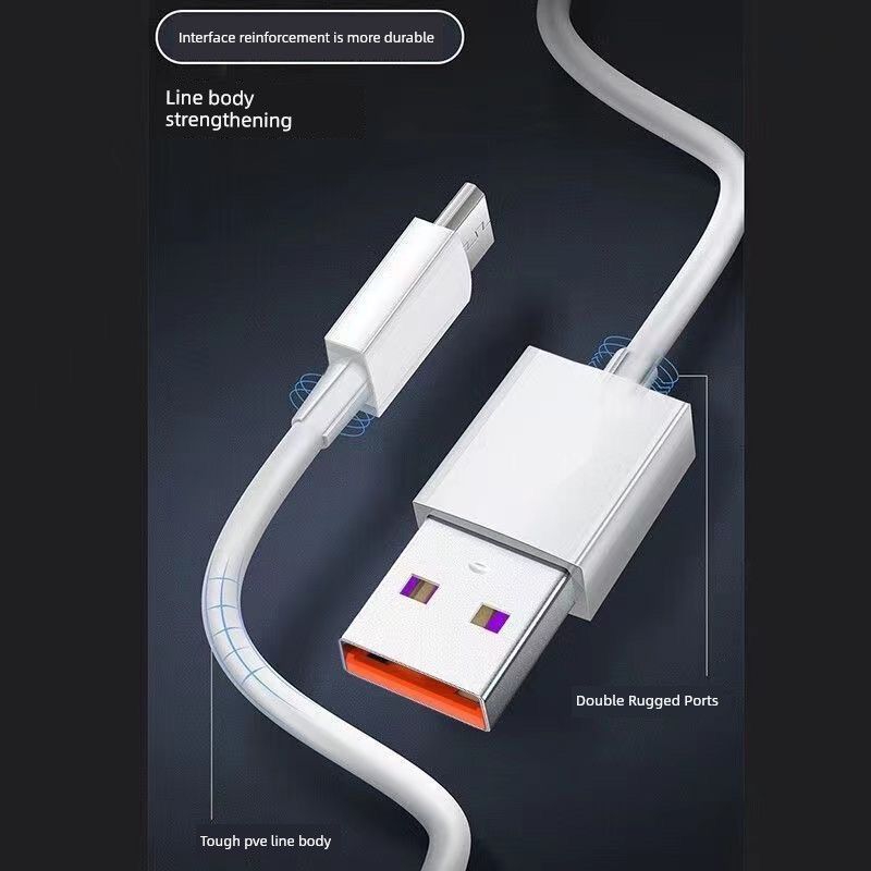Cabo de dados Android 6A de qualidade imbatível para Huawei Changxiang Glory Xiaomi VIOP Car Super Fast Charge Wire Long 2 M_voghion.com