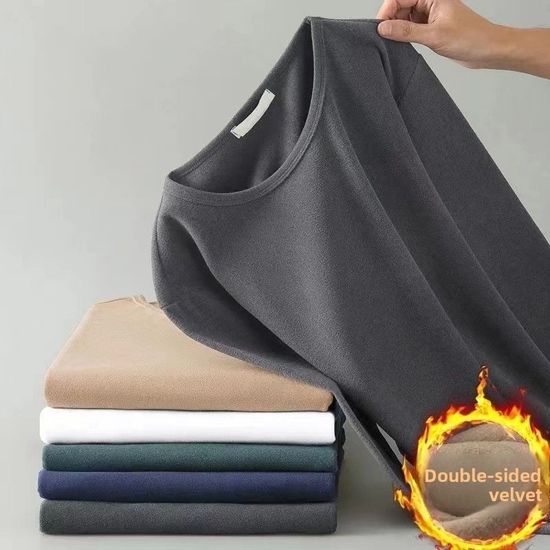 Men's De Rong Self-Heating Body Shaping Slim Fit Couple's Thermal Underwear Full Set For Autumn And Winter_voghion.com