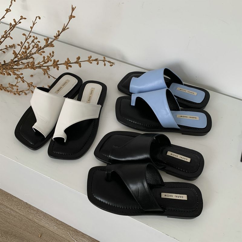 Crowdsourced design, damskor med fyrkantiga tåflip flops, nya mångsidiga strandskor för sommaren för utomhusbruk 2023_voghion.com