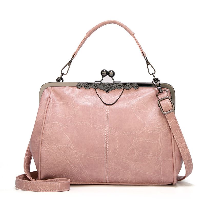 2024 Außenhandel Neue Handtasche Schulter Crossbody Damen Clip Britische Retro Big Bag_voghion.com