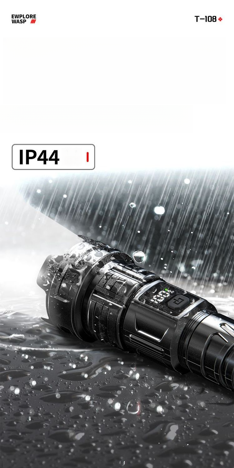 P900 Starke Taschenlampe Tragbare wiederaufladbare Ultra Helle Outdoor Zoom Langstrecken Scheinwerfer LED Licht_voghion.com