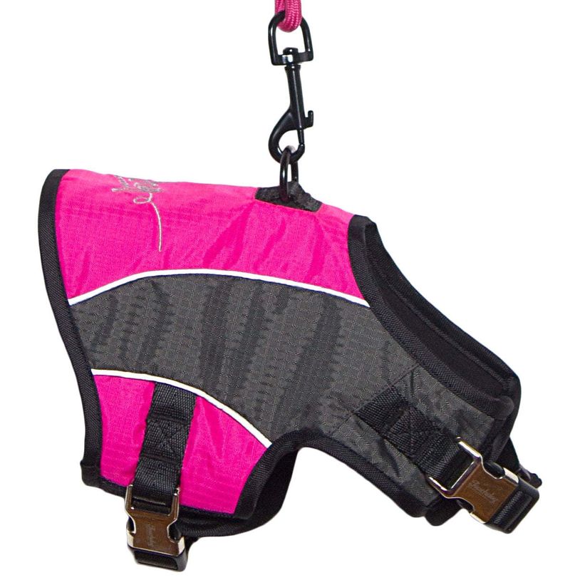 Touchdog Reflective-Max 2-in-1 Premium Performance Adjustable Dog Harness and Leash_voghion.com