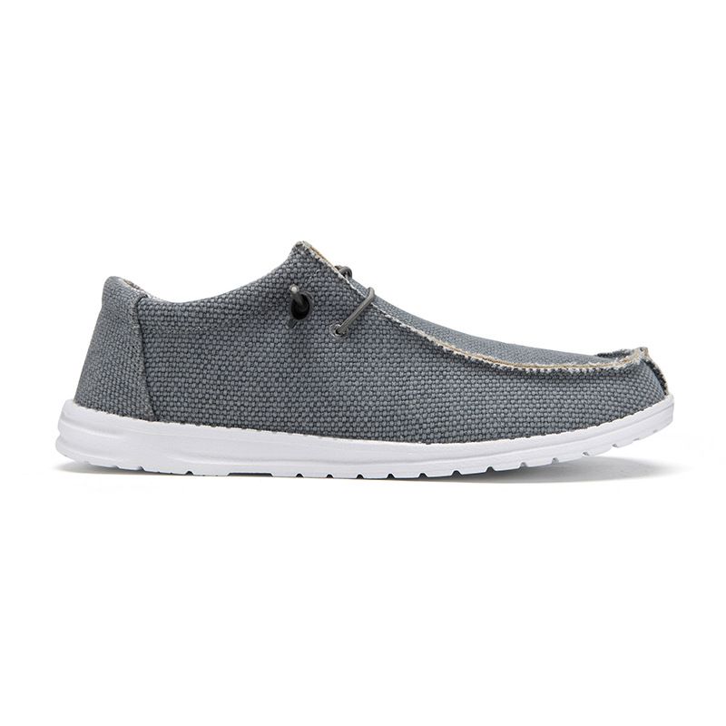 New Oversized Canvas Loafers, Ultra Light Sailing Flat Bottomed Casual Men's Hoodie Shoes, Hot Selling_voghion.com