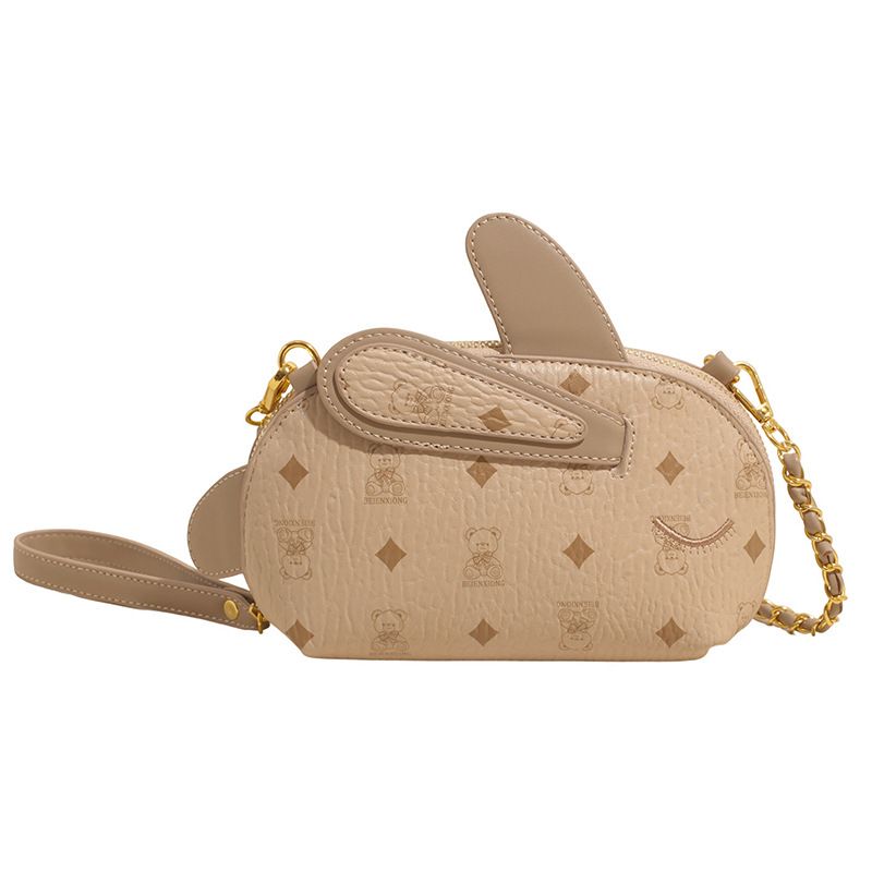 Coniglietto portatile per donne 2025, nuova borsa a conchiglia alla moda, versatile per tutte le stagioni, piccolo portafoglio portatile da donna_voghion.com