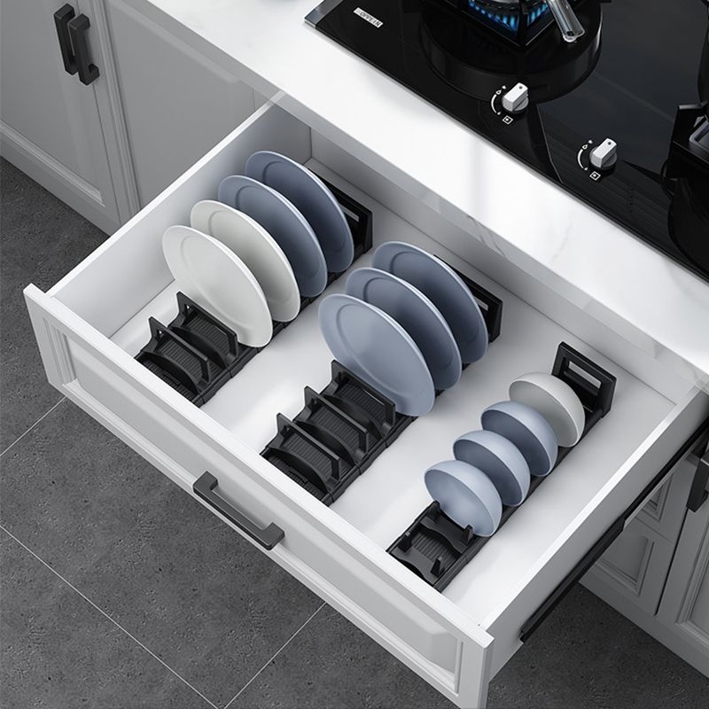 Geschirrtrockner Rack Küche Organizer Teleskop Schüssel Platte Halter Schrank Besteck Organizer Regal Geschirr Lagerung Rack_voghion.com