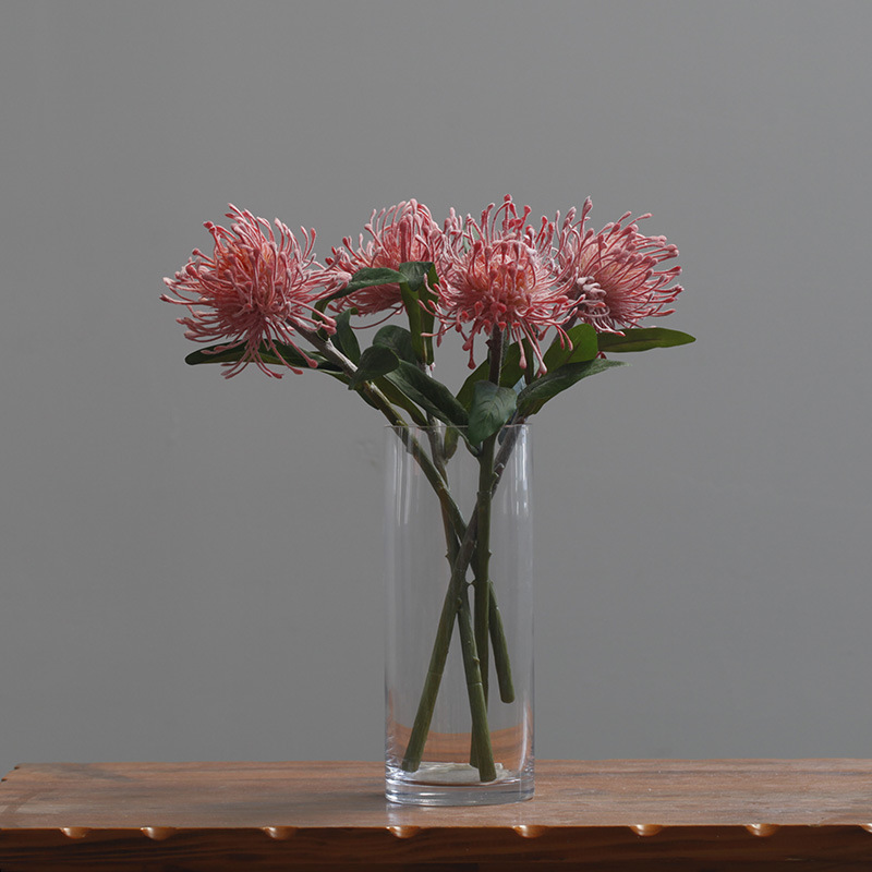 Blommor, blomsterkonst, hemmöbler, blomsterarrangemang, accessoarer, nålkuddsblommor, retrofärgdekoration, fotografi rekvisita_voghion.com
