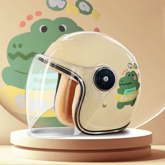 Bici elettrica per bambini, casco di sicurezza, versione invernale carina per bambini e bambine, calda e nuova_voghion.com