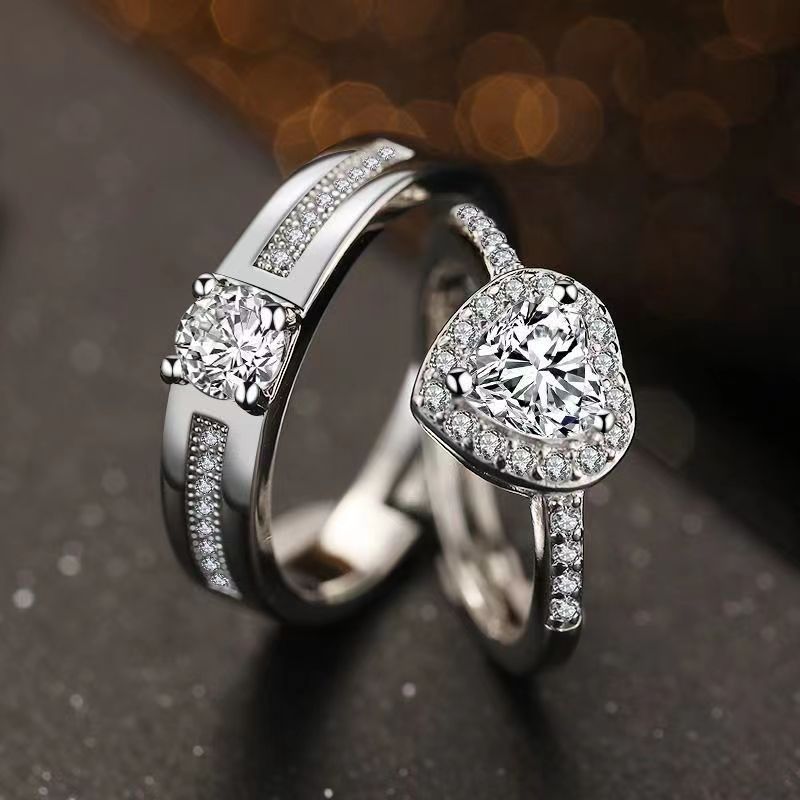 Heißer verkauf online berühmtheit Mo Sangshi der klassische sechs klaue männlichen und weiblichen paar ring_voghion.com