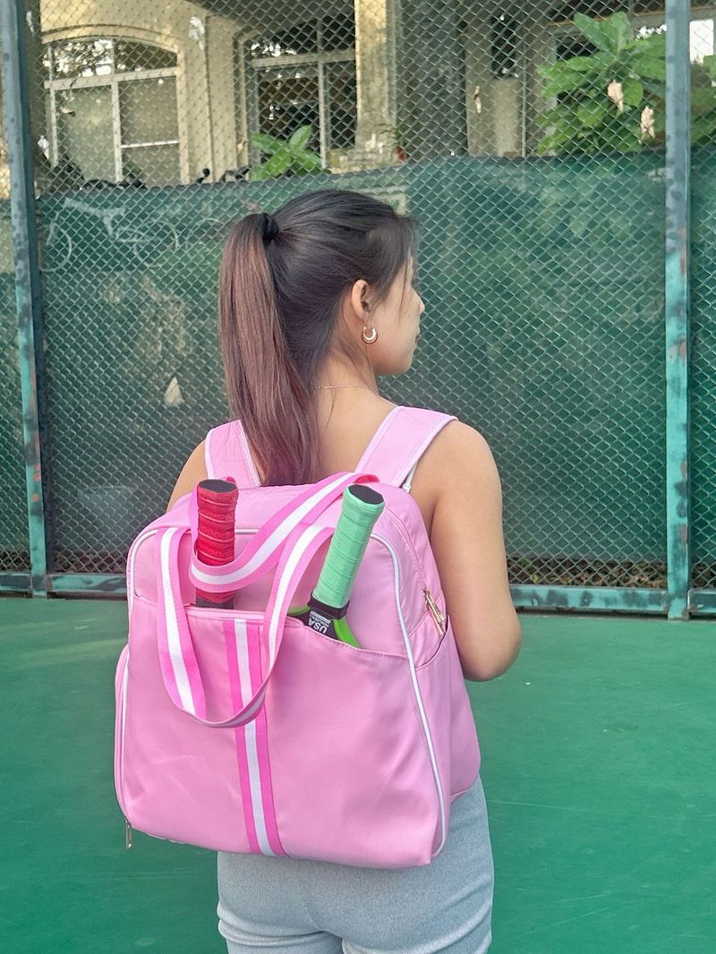 New Handheld Pickleball Outdoor Portable Double Shoulder Badminton Racket Bag Tennis Equipment Backpack_voghion.com