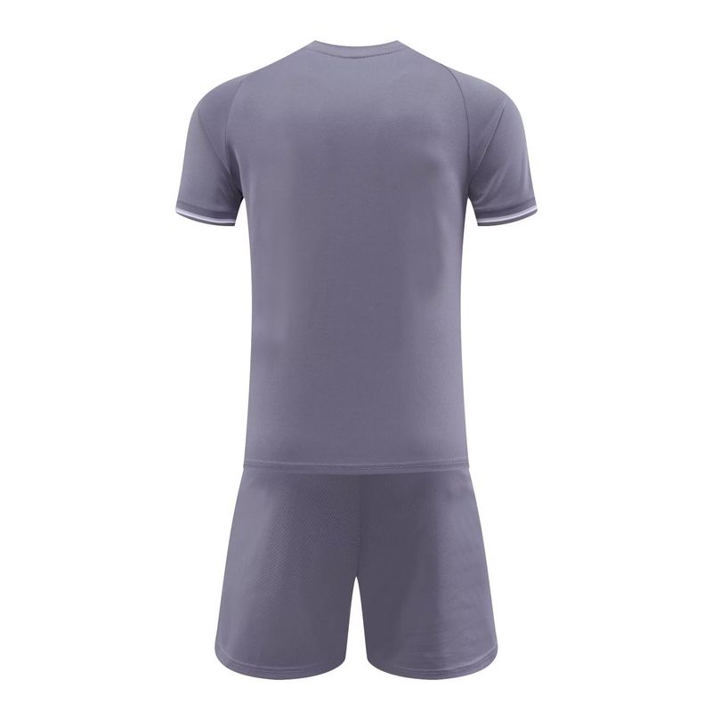 Summer football with breathable quick drying fabric, adult and children's printed size competition training suit_voghion.com
