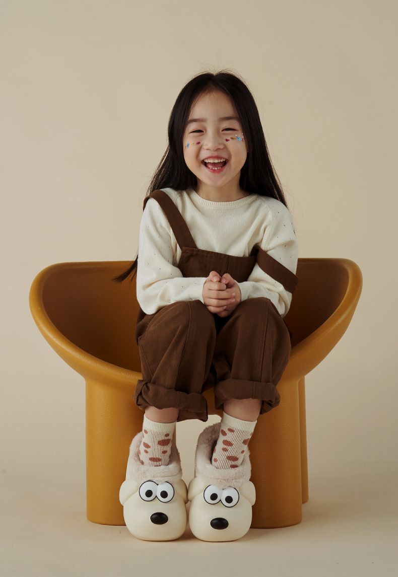 Pantofole in cotone per bambini autunnali e invernali, pantofole morbide, impermeabili e antiscivolo, pantofole in cotone per bambini, invernali, da interno_voghion.com
