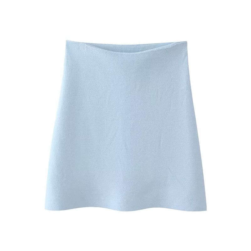 TAOP&ZA Nuovo completo da donna con scollo a V misto, top in maglia e minigonna a vita alta 5536160 36161_voghion.com