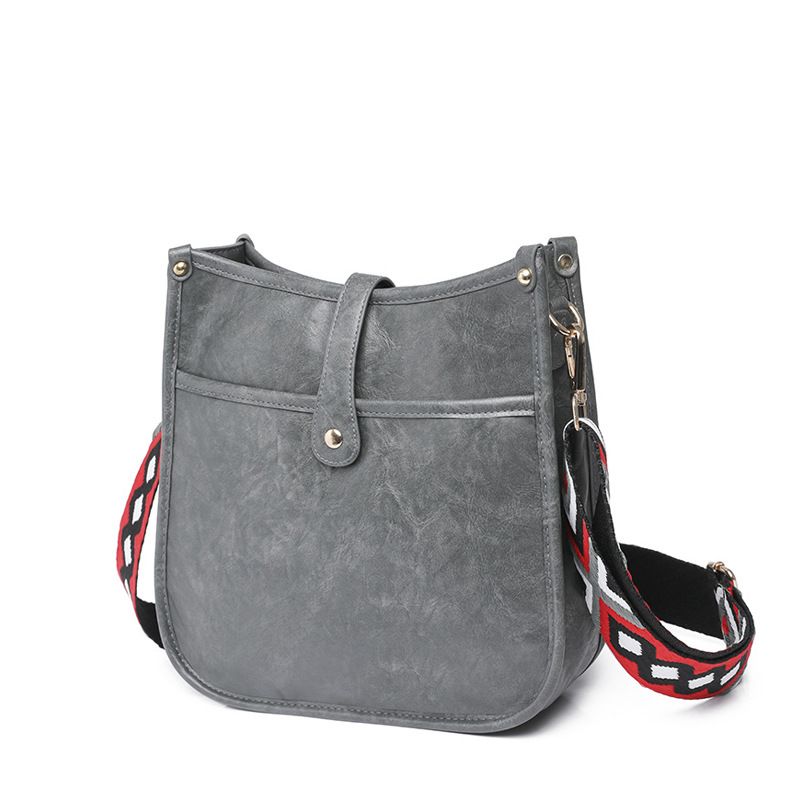 Borsa a tracolla in PU di grande capacità per ragazze, borsa casual da donna_voghion.com