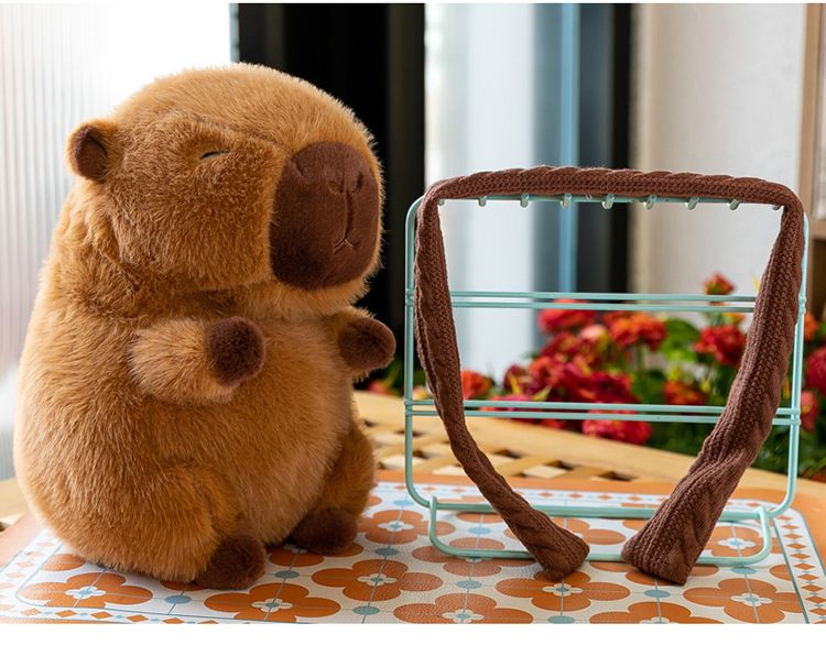 Pluchen speelgoed Capybara schattig schattig knuffeldier kussen grappig speelgoed trendy pop_voghion.com
