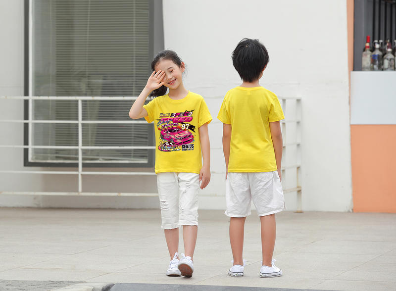 Kid's Clothing Boys and girls short sleeved T-shirt summer wear 2024 new children's thin summer tops boys casual western style half sleeved_voghion.com