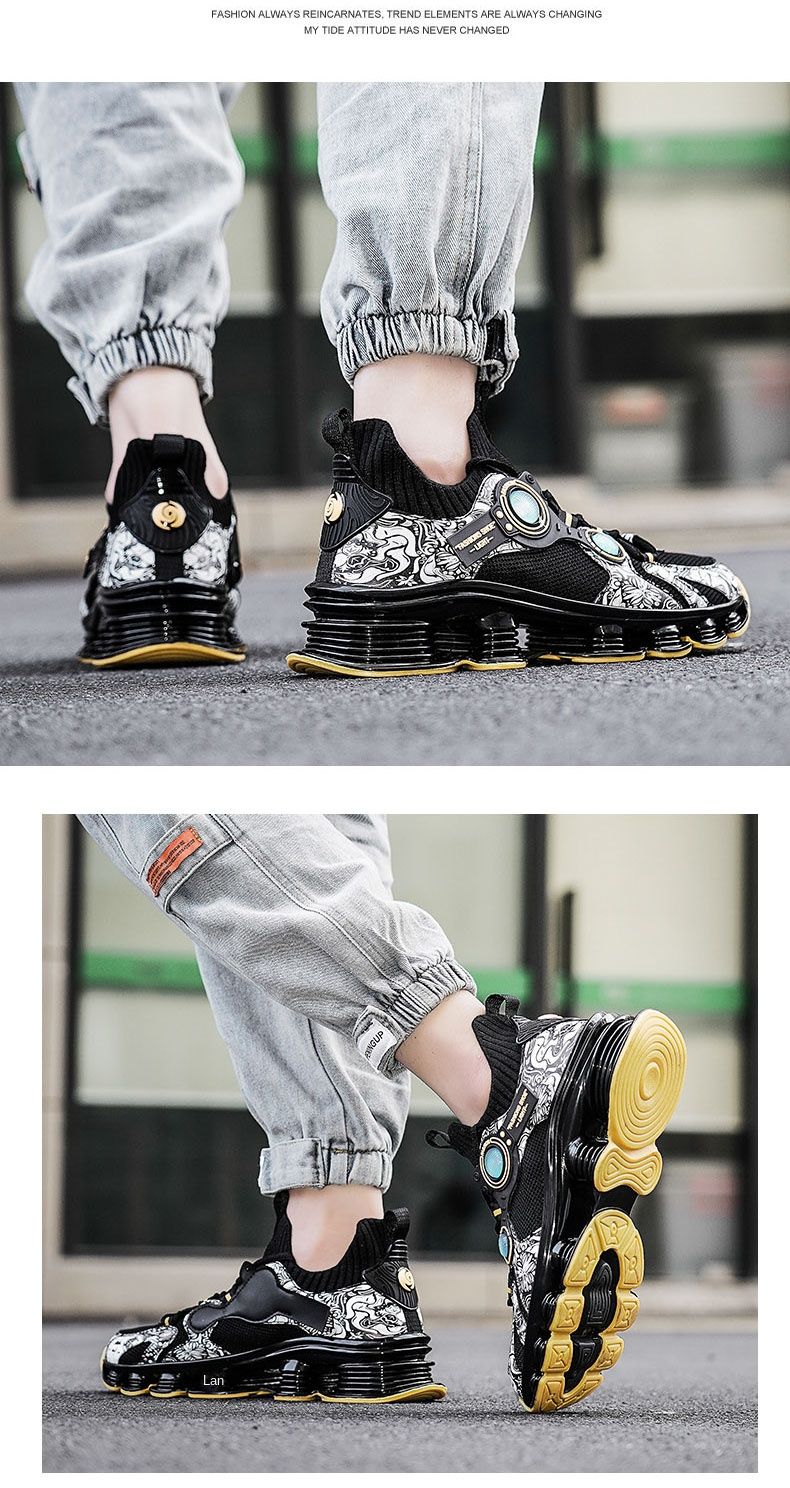 Autumn New Men's Shoes, Sharp Edged Shoes, Sports Shoes, Casual Shoes, Plus Size Trendy Shoes_voghion.com