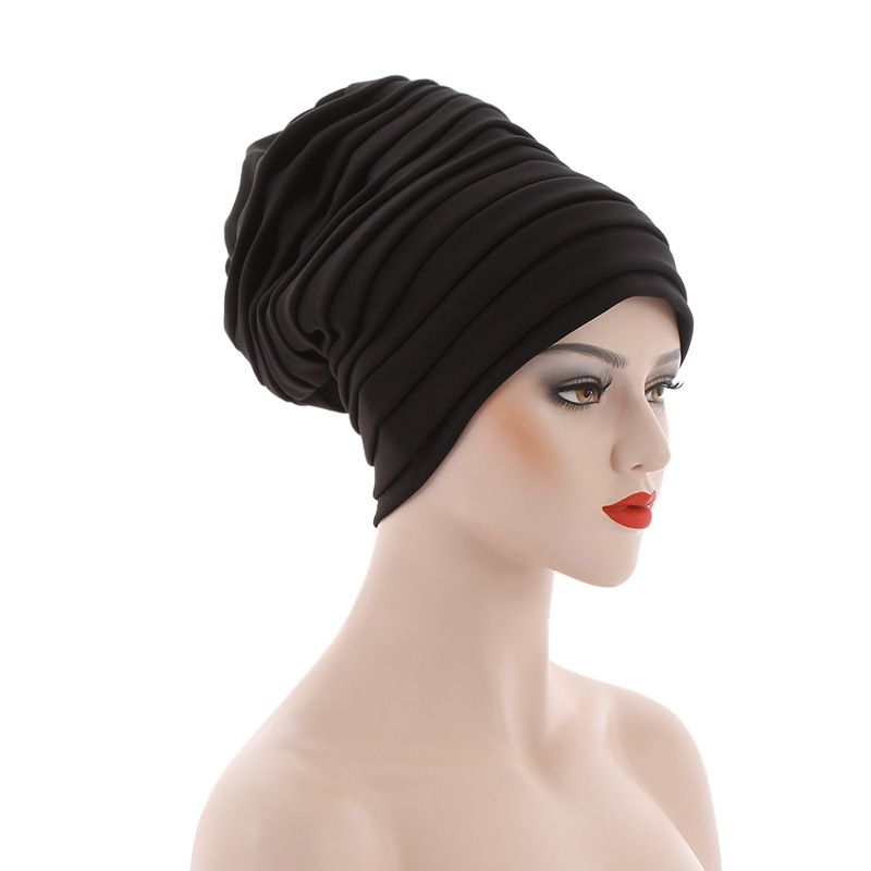 Gorro plegable multicapa con capa de aire, gorro de caña alta, gorro, 10 colores_voghion.com