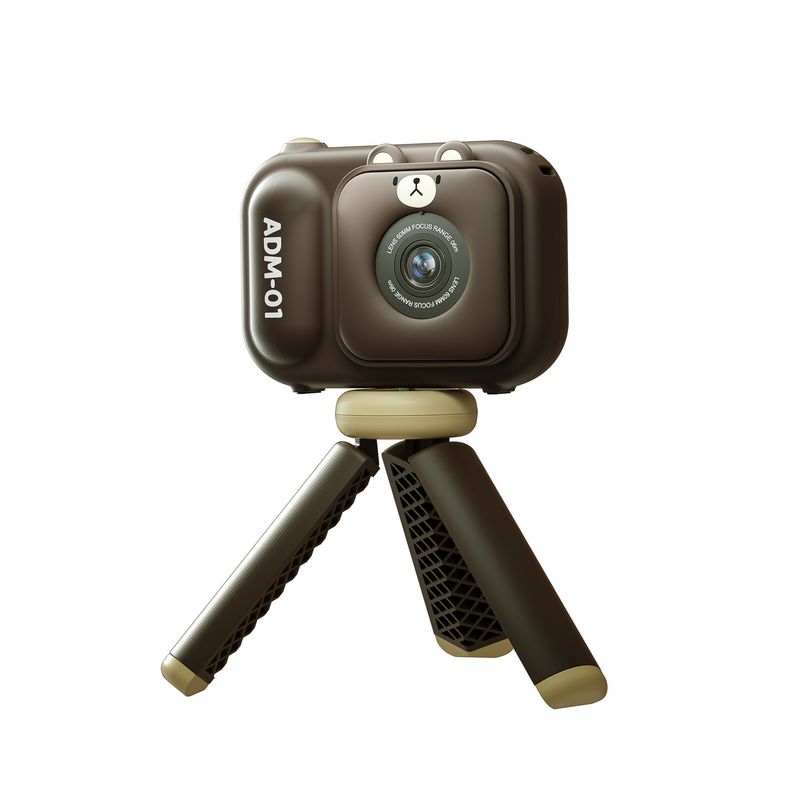 Nuevo producto 2025: Mini cámara digital HD para estudiantes, cámara DSLR pequeña con soporte_voghion.com