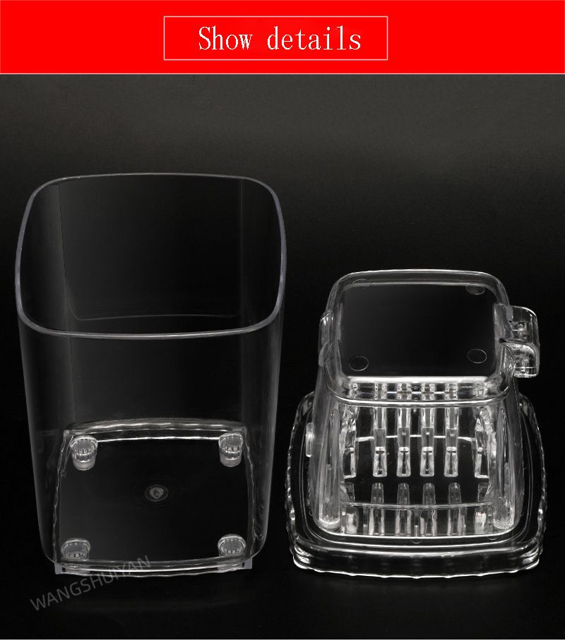 Husholdnings Mini Easy Ice Shaver Håndholdt Snø Manuell Ismaskin Stekt Ismaskin_voghion.com