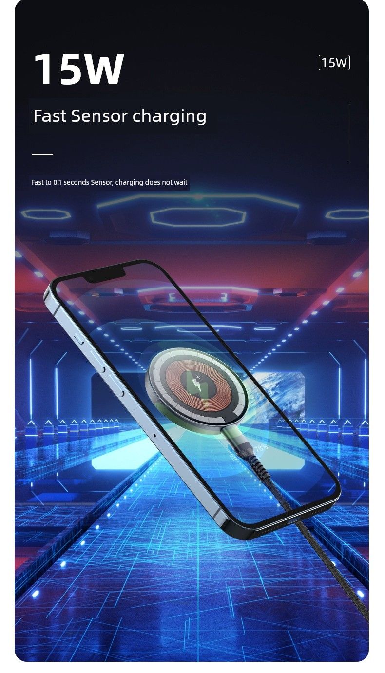 Caricabatterie magnetico trasparente per cellulare_voghion.com