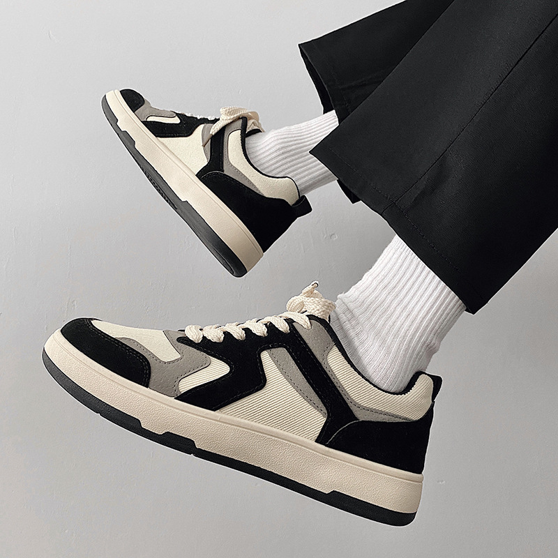 Zapatos de lona de calidad inmejorable para hombre, tendencia 2025, versátiles, modernos, transpirables, para estudiantes, versión coreana, zapatos casuales de tela de verano._voghion.com