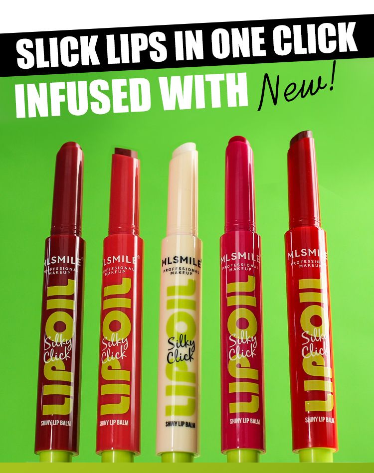 MLSMILE Cosmetics 9 culori ruj de presă ruj solid apă lucios luciu de buze hidratant oglindă ulei de buze_voghion.com