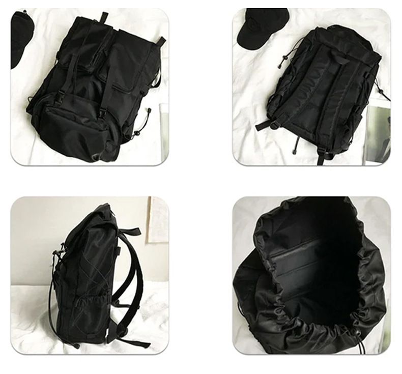 Work Casual Style For Men And Female College Students Large Capacity Travel Bag, Laptop Backpack 2025 Spring And Summer New Hundreds Of_voghion.com