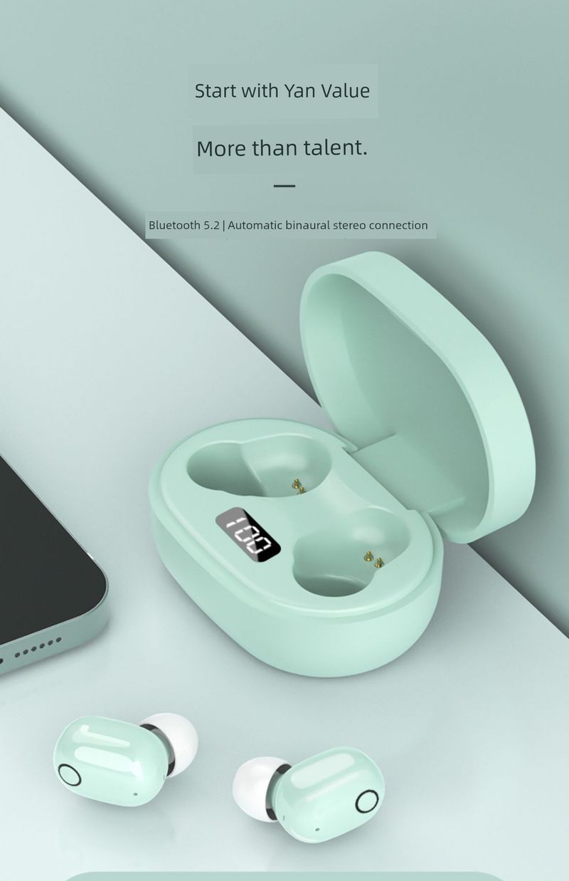 Good-looking Girls Cute Real Wireless Bluetooth Headset_voghion.com