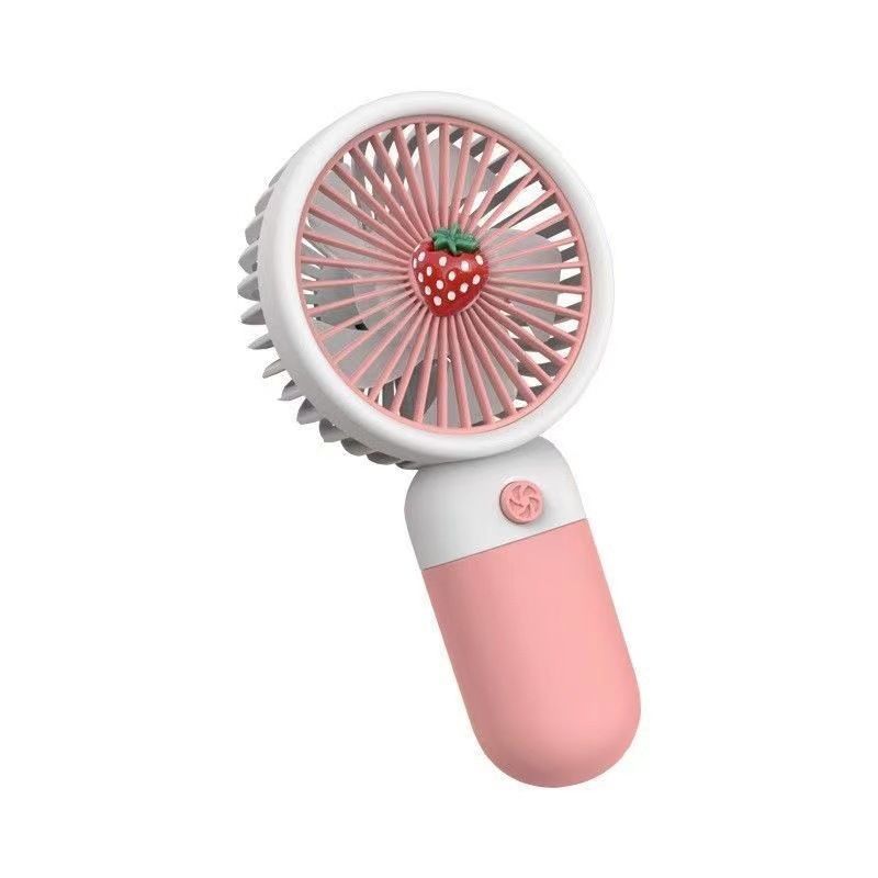 Handheld Kleinen Lüfter USB Aufladbare Student Mini Nette Tragbare Stille Büro Desktop Mit Basis Stand_voghion.com