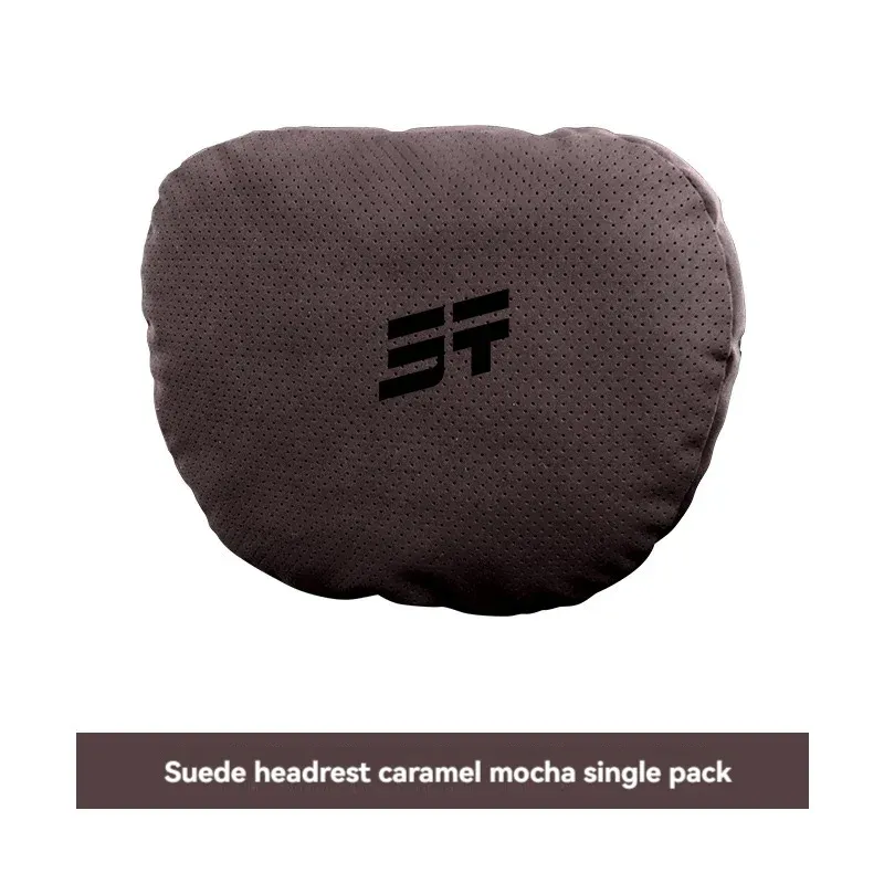 Cuscino per la testa del sedile in pelle scamosciata, cuscino morbido e confortevole, supporto lombare per auto Chery Jetour Traveler T2 2024 2025_voghion.com