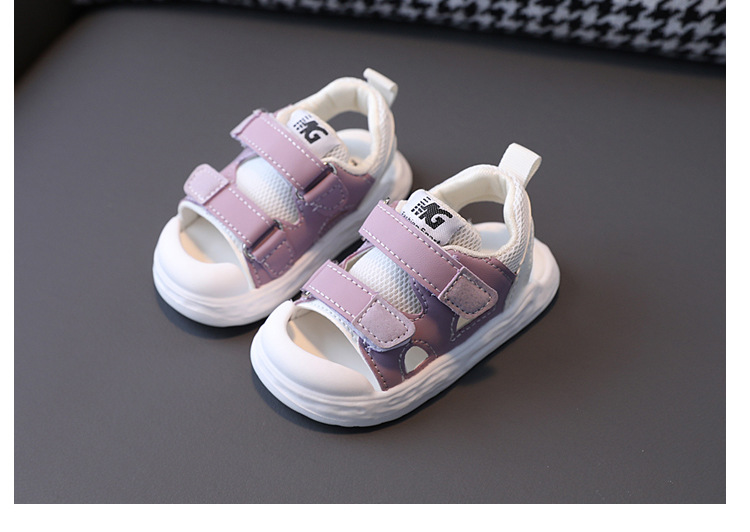 Sandali anti punta per bambini e bambine da 0-1 a 6 anni. Scarpe da passeggio per bambini con suola morbida antiscivolo per la nuova tendenza estiva_voghion.com