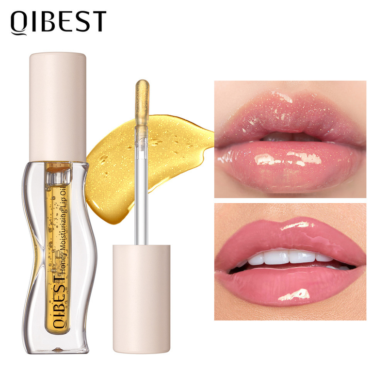 QIBEST Nährendes und feuchtigkeitsspendendes Lippenöl, feuchtigkeitsspendend und feuchtigkeitsspendend, repariert trockene, rissige Lippen, gehäutete Frauen im Herbst und_voghion.com