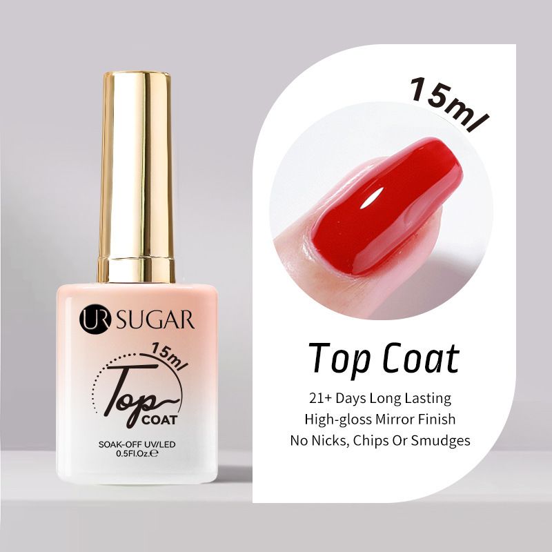 URSUGAR15ML New Classic Solid Color Nude Glitter Sequin Nail Polish Gel_voghion.com
