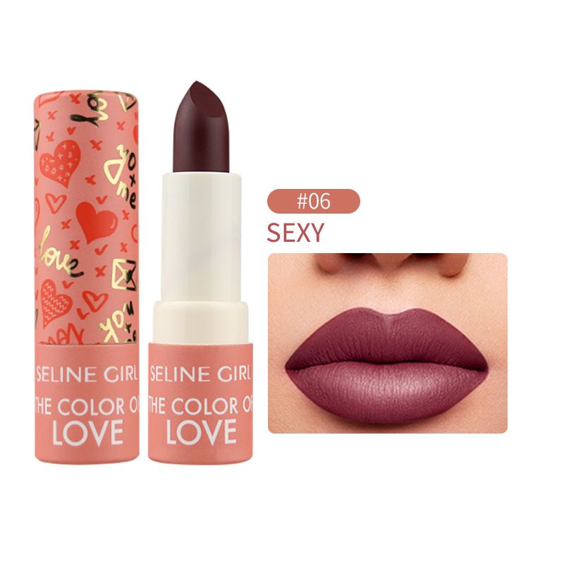 Selinger Natural Fácil de Aplicar Batom Tridimensional Brilho À Prova D'água Hidratante Bálsamo Labial Tint Maquiagem_voghion.com