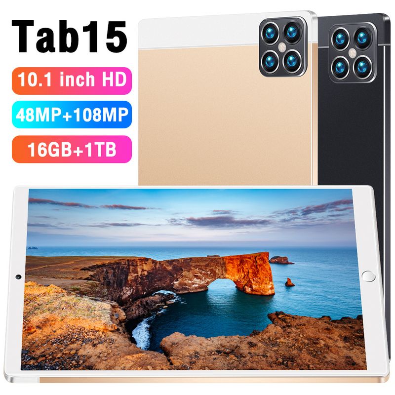 New Tab15 Tablet Computer Android Smart 10.1 Inch 32GB Card Insertable 3G Network_voghion.com
