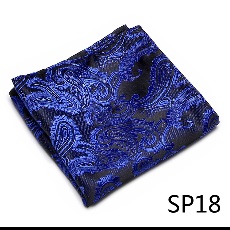 Heren Brits patroon effen kleur polyester zijden vierkante sjaal bruiloft pak zakdoek overhemd klaar op voorraad_voghion.com