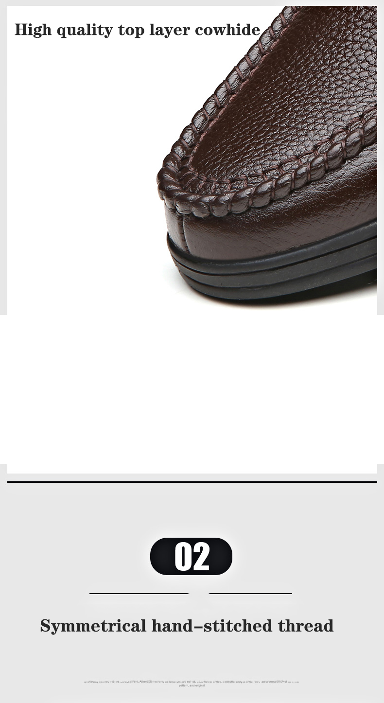 Erkek Modası İngiliz Stili Klasik Rahat İnek Derisi Siyah Sıcak Satış Nefes Alabilir İş Slip-on Erkek Deri Ayakkabı Büyük Beden_voghion.com