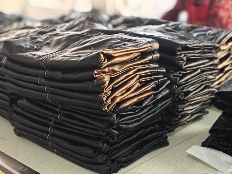 Women's Clothing Retro PU Leather Short Motorcycle Jacket For Women Autumn And Winter New Loose Leather Lapel Jacket_voghion.com